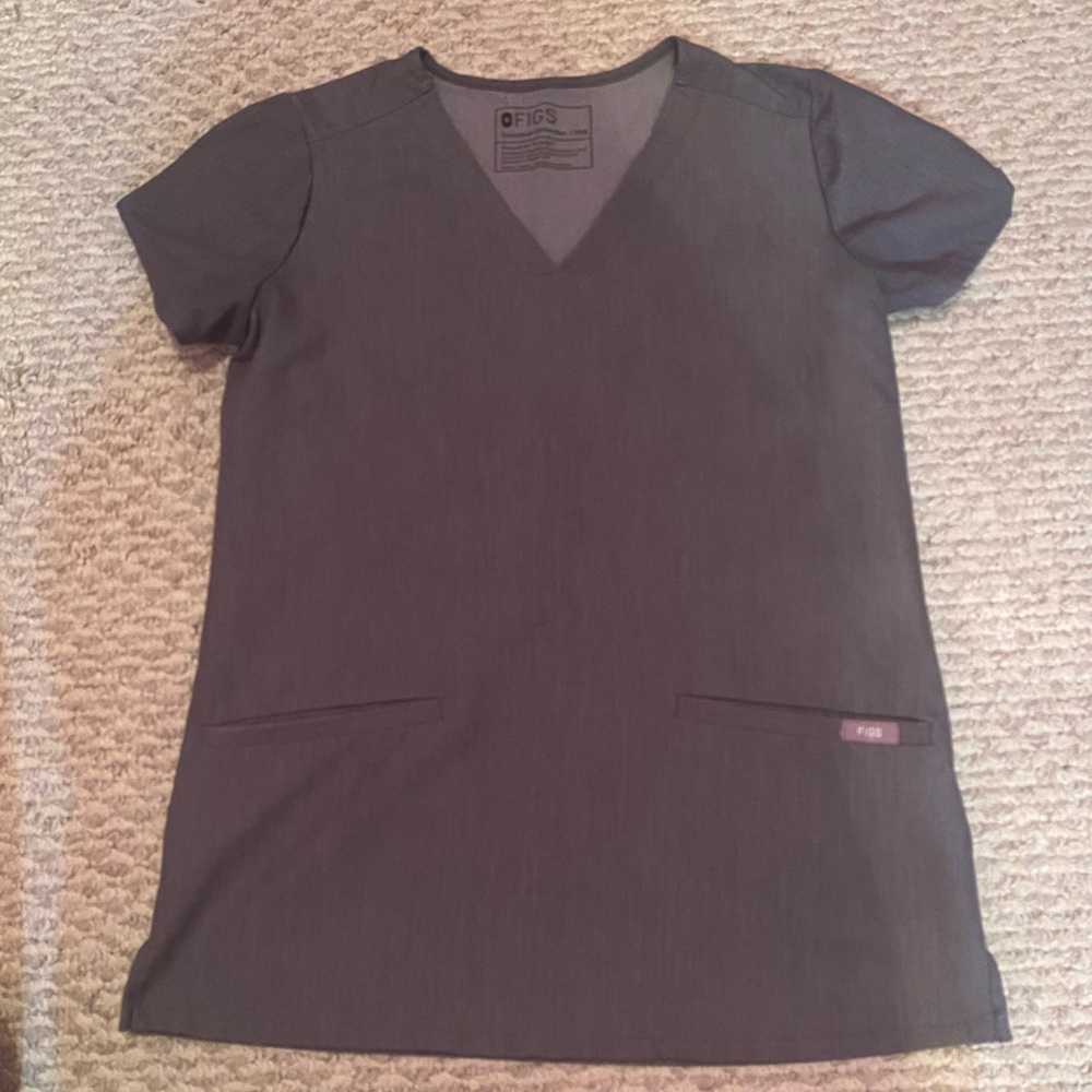 Women’s XXS 3 pocket Graphite Catarina scrub top